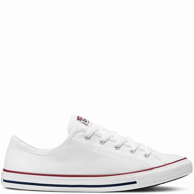 Női Converse Chuck Taylor All Star Dainty New Comfort Tornacipő CO0721489 Fehér/Piros